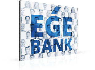 Photo mosaique d'une banque