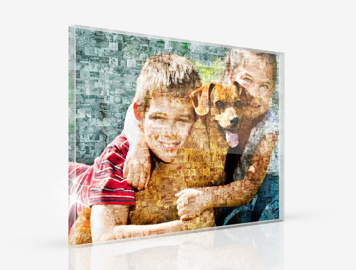 Photo Plexiglas Mosaique