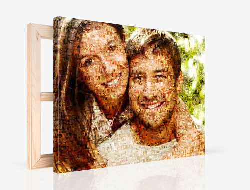 Toile Photo Mosaique