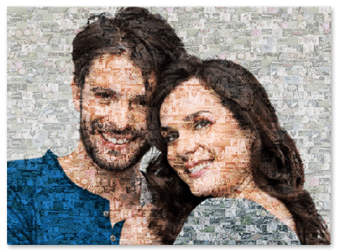 Mosaïque de photos