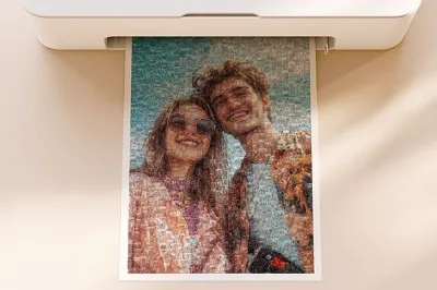 mosaique photo produits fichier
