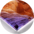 mosaique photo tranche plexiglas