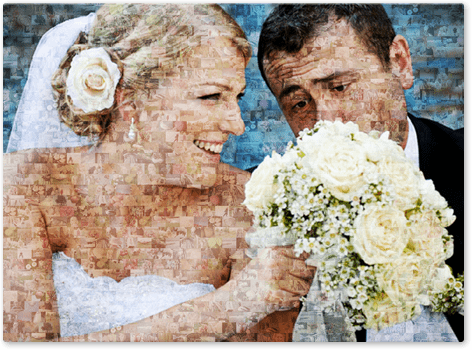 Photo mosaïque en ligne