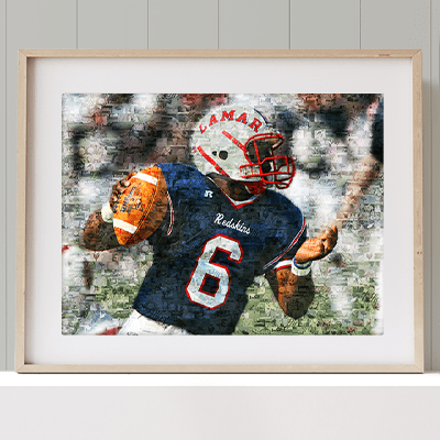 portrait comme photo mosaique