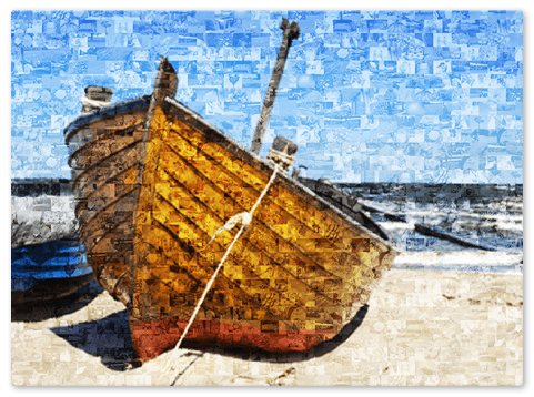 poster photo mosaique top